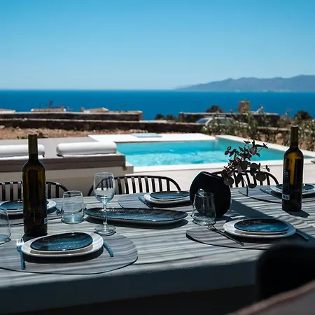 Exquisite Kythnos Lavander 4 Bedrooms Private Infinity Pool Breathtaking Sea Views Bbq Close To Gaidouromantra Villa