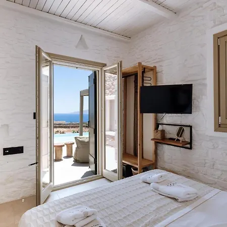 Exquisite Kythnos Lavander 4 Bedrooms Private Infinity Pool Breathtaking Sea Views Bbq Close To Gaidouromantra * Agios Dimitrios (Kythnos)